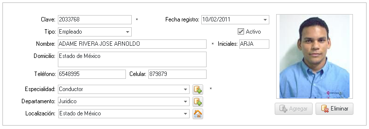 1. Información Principal