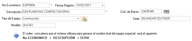 1. Información Principal