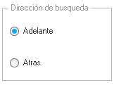 4. Dirección de búsqueda