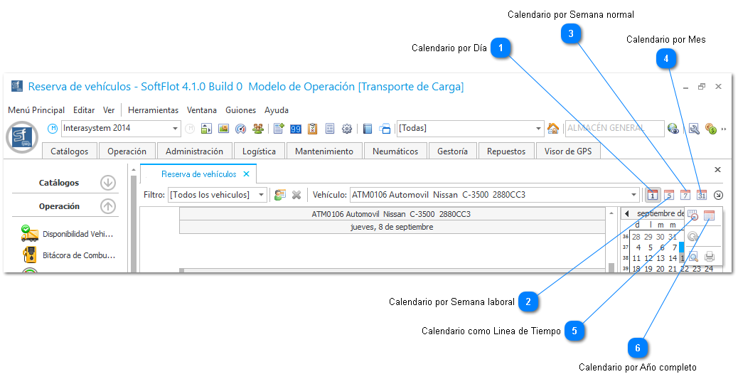 Reserva de Vehículos