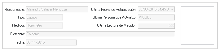1. Información del Elemento