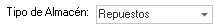 2. Selección de Tipo de Almacén