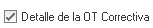 5. Detalle de la OT Correctiva